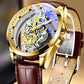 📢📢50% OFF !! ⏰Double-Sided Skeleton Automatic Tourbillon Non-Mechanical Movement Watches