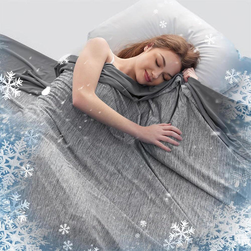 Cool Lightweight Solid Color Thin Blanket – linacky