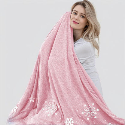 Cool Lightweight Solid Color Thin Blanket
