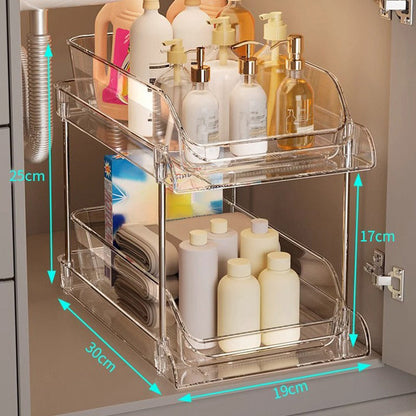 📢📢40% OFF !! ⏰Multifunctional pull-out organizer for under the bathroom sin