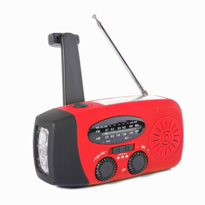 ⏳LAST DAY SALE ONLY￡18.99!🔥Multifunctional Portable Solar Emergency Radio 📻– Power Bank, Hand Crank & Weather Alert for Outdoor & Crisis Preparedness🔦