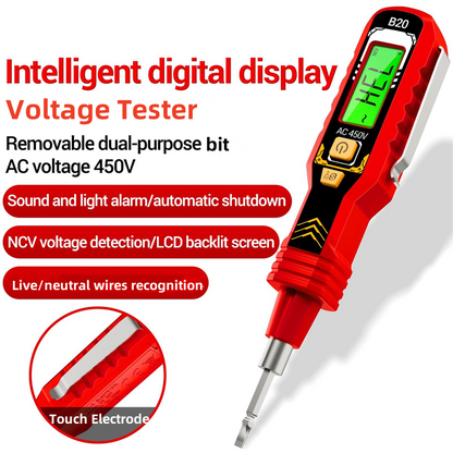 📢📢50% OFF !!!⏰Non-Contact Voltage Tester with LCD Display