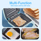 ⚡️Compact Fast-Heat Sandwich Maker🥪 - Nonstick Removable Plates, One-Touch Operation (Compact Countertop)