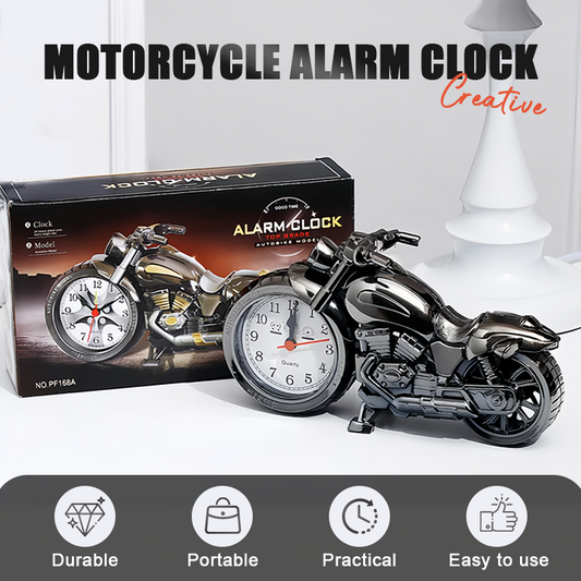 💎Limited-time offer £14.99 Creative Motorcycle Alarm Clock