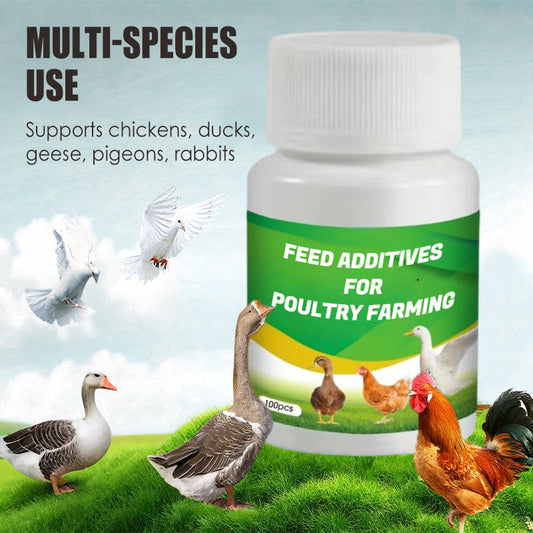 Feed additives for poultry farming