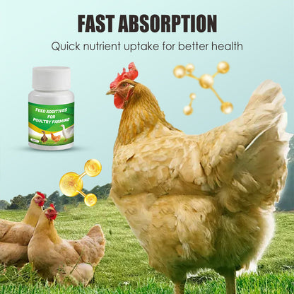 Feed additives for poultry farming
