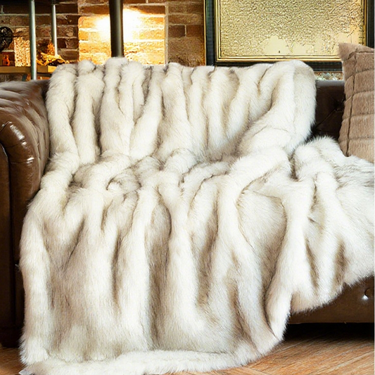 🔥Free Shipping🔥Fluffy Faux Fur Throw Blanket