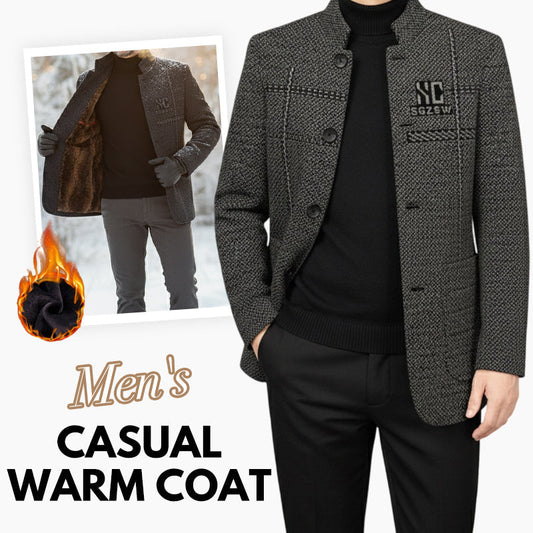 ❄️Winter Hot Sale🔥Men's Casual Warm Coat