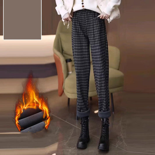 ⏳Limited-time 49% off⏰Women's Plaid Straight Leg Pants👖