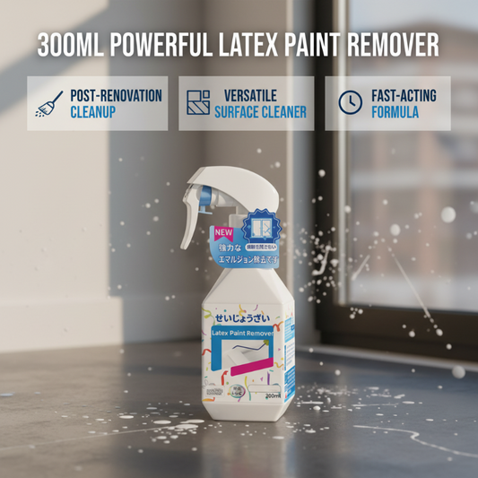 🎨 BUY 1 GET 1 FREE! ✨ 300ML LATEX PAINT REMOVER - Fast-Acting Gel Formula, Safe on Wood & Metal, Easy Application with No Residue, Professional Grade Results 🖌️🧽