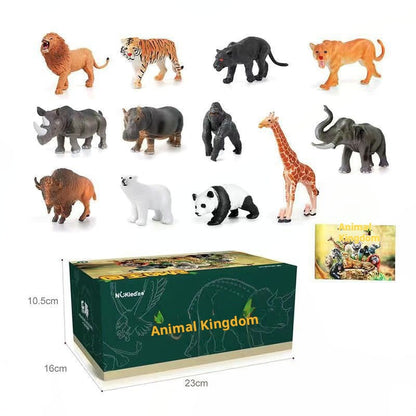 📢📢50% OFF !! ⏰28PCS Simulation Animal Models - Exploring the Fantasy Animal World