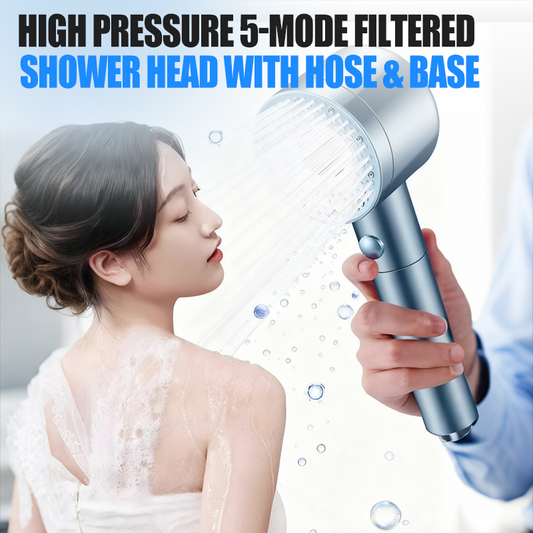 🚿Multifunctional Shower Head for Massage & Skin Care