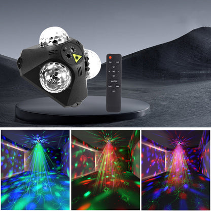 🎄Christmas Sale 60% OFF🔥3-Ball Sound-Activated Laser Party Light