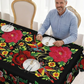 🔥Hot Sale🔥Mexican Floral Tablecloth With Scalloped Edge (60% OFF)