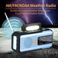 Solar Hand-Crank Emergency Weather Radio