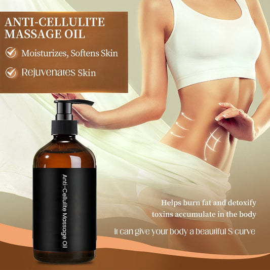 🔥Buy 2 bottles Free shipping💕Natural Anti-Cellulite Massage Oil