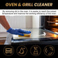 Oven & Grill Cleaner Spray – Dissolves Grease in 5 Mins, No Scrubbing & Eliminates Odors