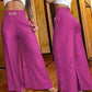 ⏳Time-Limited Special⏰Women's High-Waist Wide-Leg Trousers with Belt Accent