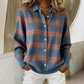 ⏳Time-Limited Special⏰Women's Plaid Button-Down Sweater Jacket
