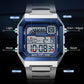 📢 50% OFF NOW! ⌚ Unisex Digital Watch with Square Display & Luminous Backlight – Sleek design, bright backlight & comfortable fit – Perfect for daily wear, sports & travel 💪