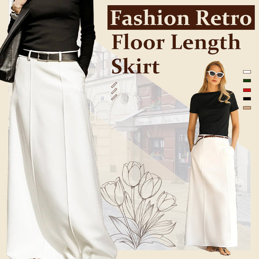 💃New Arrival 50% OFF🎐Women’s Fashion Retro Floor Length Skirt