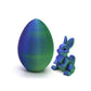 3D Printed Easter Surprise Egg with Articulated Bunny