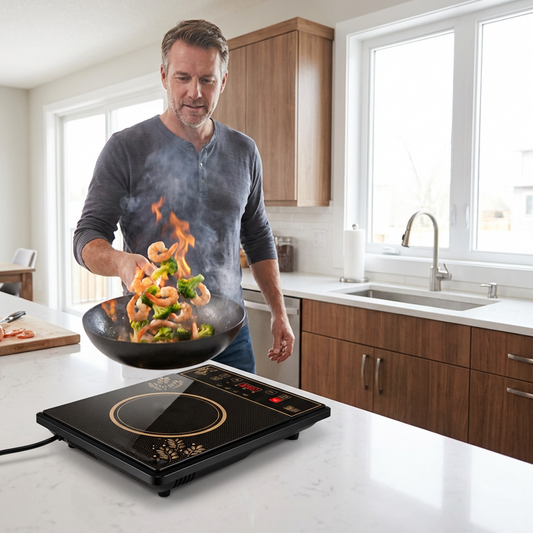 📢📢60% OFF !!!⏰High-Power 2200W Induction Cooker