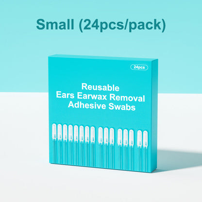 👂🏻 Limited Time -49% OFF🏆Reusable Earwax Removal Adhesive Swabs