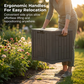 Waterproof Outdoor Storage Box with Lockable Lid