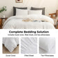 4-Piece Textured Seersucker Bedding Set
