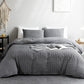 4-Piece Textured Seersucker Bedding Set