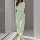 🎁New arrival 50% OFF💥👗 Solid Color Wide-Legged Jumpsuit – Elegant, Comfy & Versatile for Any Occasion 🏖️💼