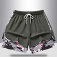 Women's Casual Athletic Shorts with Built-in Liner