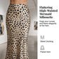 🎁New Arrival 15% OFF💥Leopard Print Stain Midi Skirt