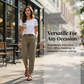 Women's High-Waist Tapered Utility Pants