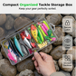 📢📢50% OFF !! ⏰ Fishing Lure Kit – Hard & Soft Baits with Organized Tackle Box 🎣