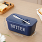 🚨BIG DISCOUNT!🔥Large Plastic Butter Dish With Lid & Knife