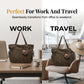 Leopard Print Canvas Shoulder Bag