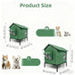 📢📢50% OFF !! ⏰All-Weather Elevated Outdoor Cat House