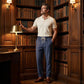 📢📢30% OFF !! ⏰Men's Striped Linen Blend Casual Pants