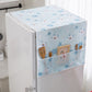 📢📢50% OFF !! ⏰ Fridge Dust Cover with Pockets – Peek-a-Boo Protection for Your Refrigerator ✨