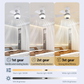 Smart Ceiling Fan with Light, RGB & Bluetooth Speaker