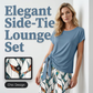 👗 50% OFF NOW! 🔥 Women's Side-Tie Top & Patterned Pants Set – Flowy & Adjustable – Perfect for summer vacations or resort wear – breezy tropical vibes 👖