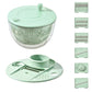📢📢40% OFF !! ⏰9-in-1 Multifunctional Large Capacity Salad Spinner & Slicer