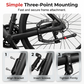 📢📢50% OFF !! ⏰Universal Adjustable Aluminum Alloy Bicycle Side Kickstand