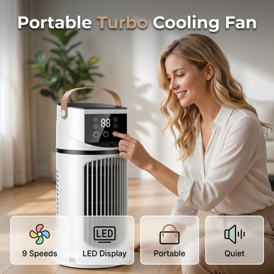📢📢 50% OFF ❄️The quiet USB water cooler with 9 speed settings & RGB lighting