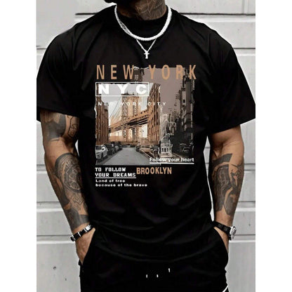 👕 50% OFF NOW! ⏰ Urban Style New York City Short Sleeve Top – Soft cotton, iconic NYC print & breathable – perfect for casual days, travel or city-inspired looks 🗽