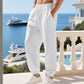 📢📢50% OFF⏰Men's Casual Linen Blend Drawstring Pants