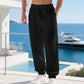 📢📢50% OFF⏰Men's Casual Linen Blend Drawstring Pants