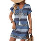 🎁2026 New Arrivals 50% OFF💥Women's Summer Casual V-Neck T-Shirt Dress